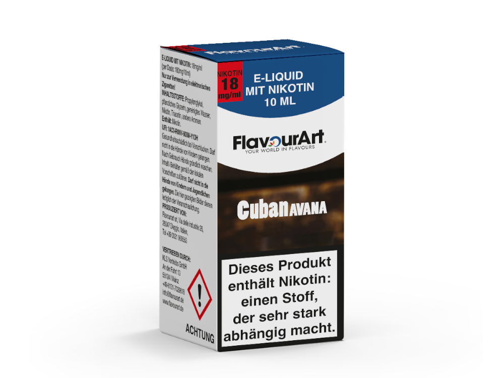 FlavourArt E-Liquid Cuban Avana