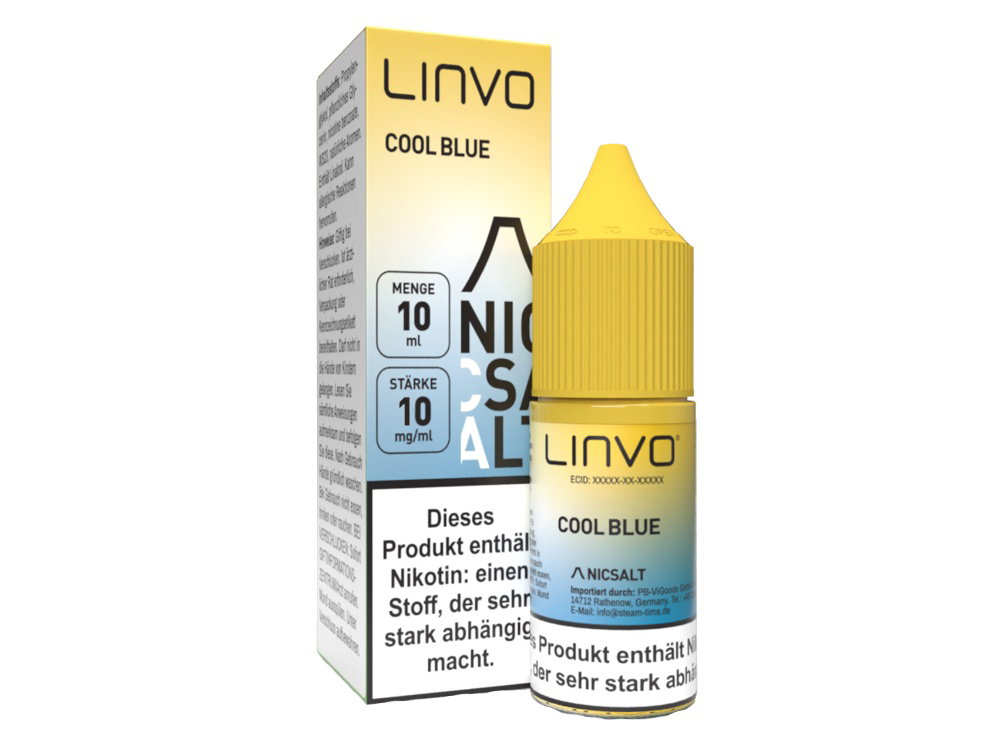 Linvo Nikotinsalz-Liquid Cool Blue