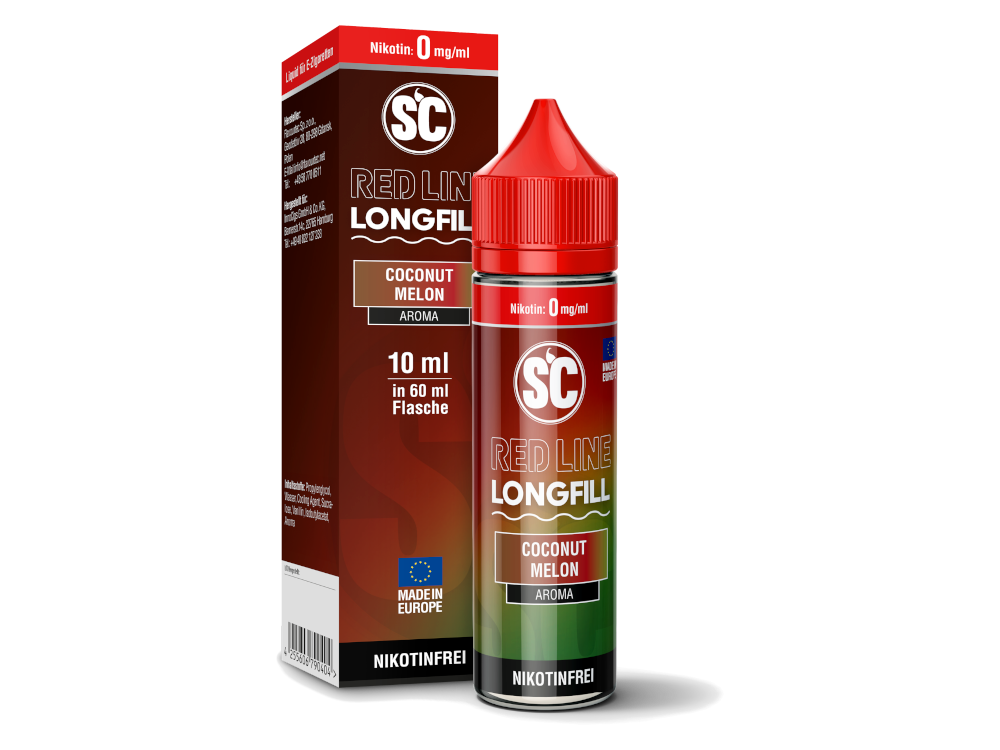 SC Red Line Longfill 10 ml Coconut Melon