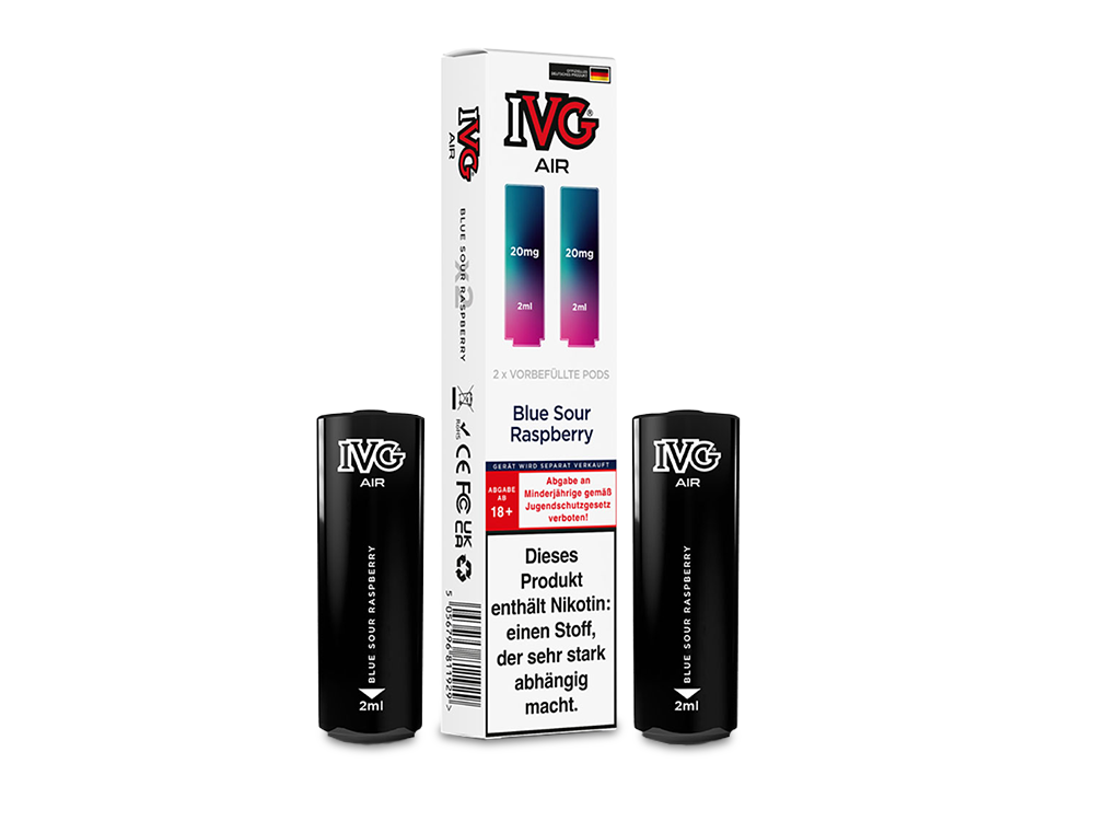 IVG AIR Pod Watermelon Ice Blue Sour Raspberry 20 mg/ml