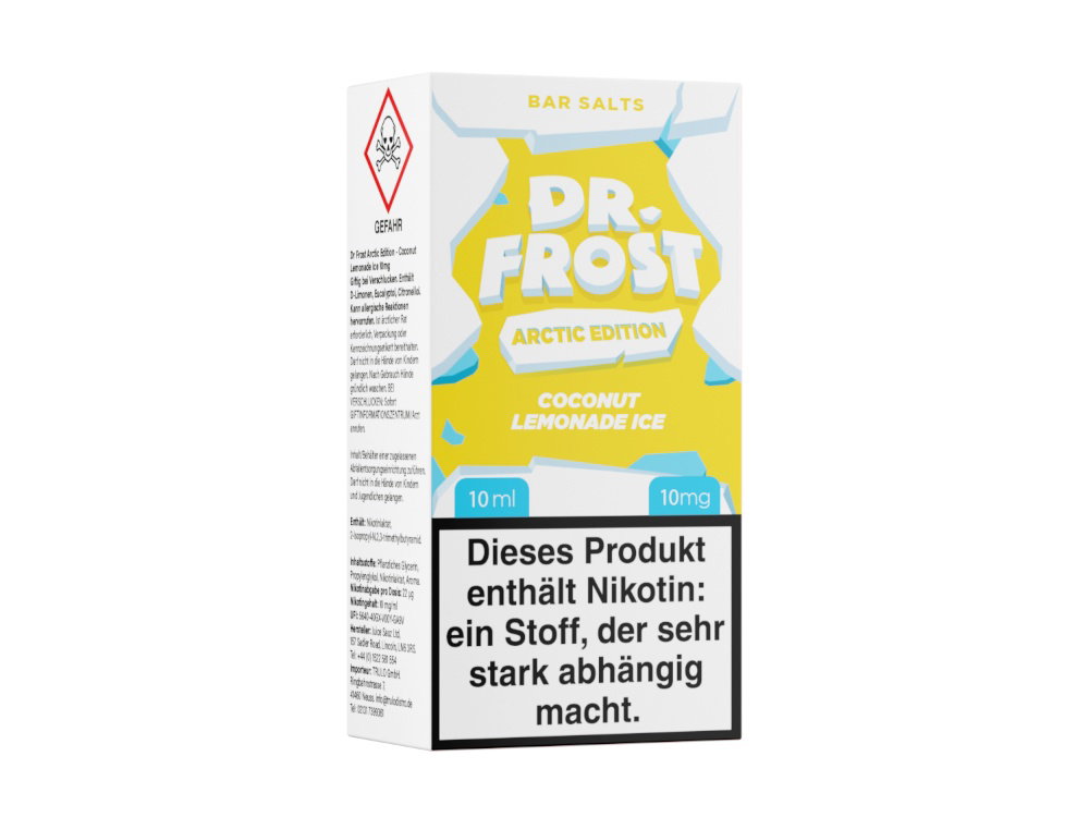 Dr. Frost Arctic Edition Nikotinsalz-Liquid Coconut Lemonade Ice 10 mg/ml