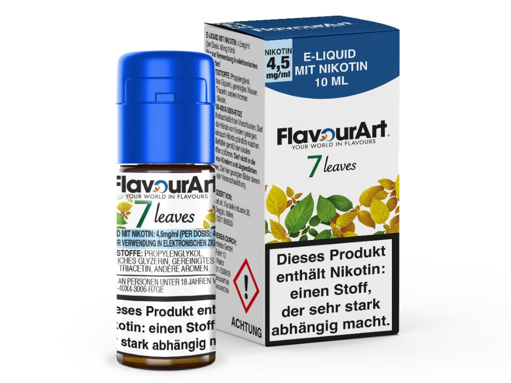 FlavourArt E-Liquid 7 Leaves 4,5 mg/ml
