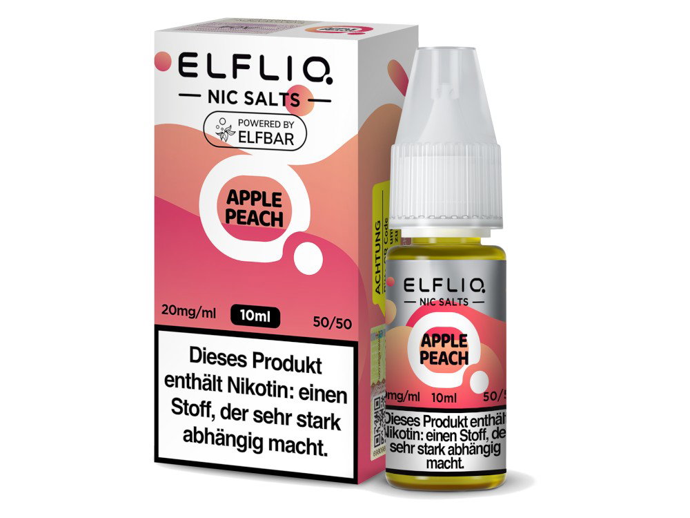 ELFLIQ Apple Peach Nikotinsalz-Liquid 20 mg/ml