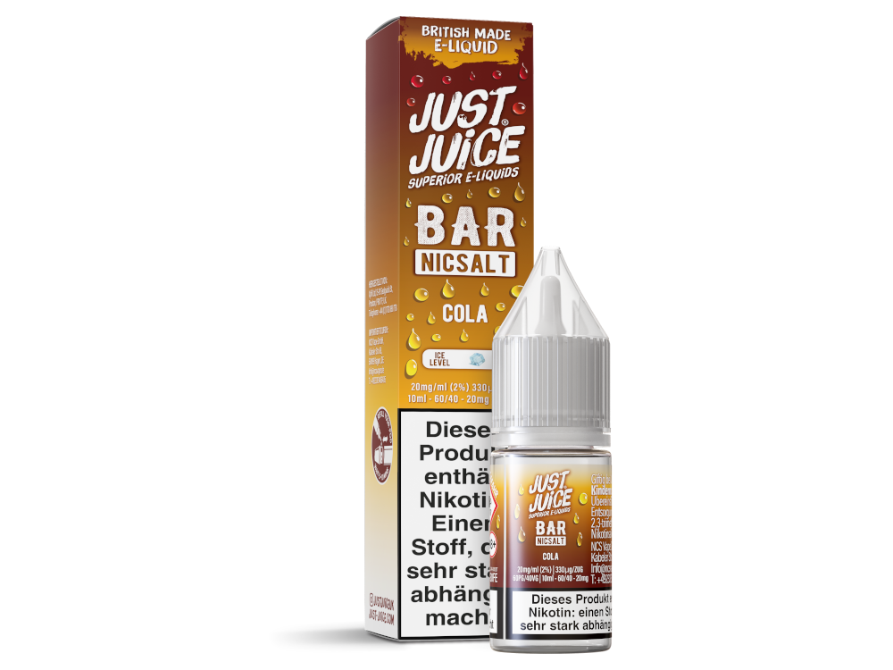 Just Juice Bar Nikotinsalz-Liquid Cola