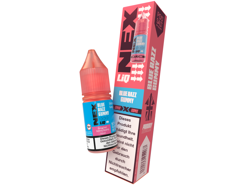 Pod Salt NexLiq Nikotinsalz-Liquid Blue Razz Gummy