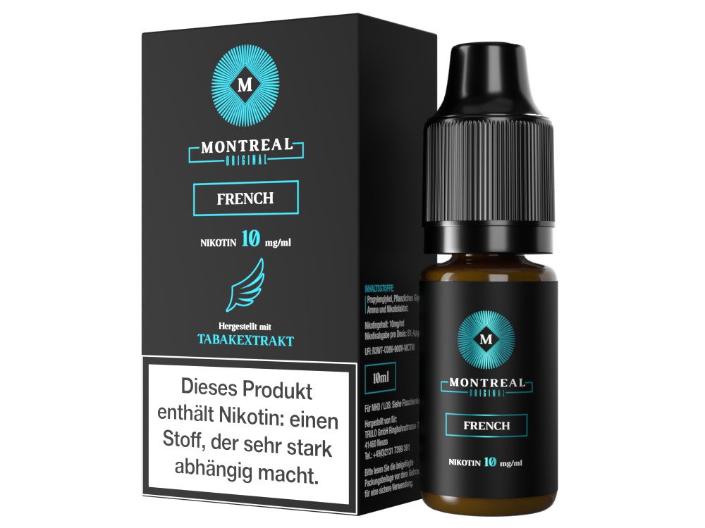 Montreal Original Nikotinsalz-Liquid French