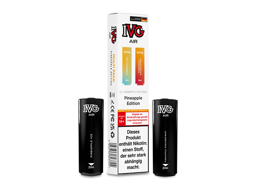 IVG AIR Pod Multi Flavour Edition Prefilled Pineapple Edition 20 mg/ml
