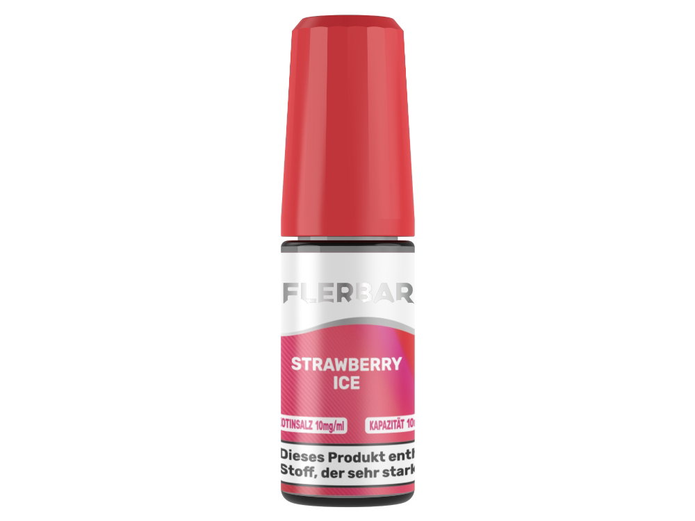 Flerbar Liquid Nikotinsalz-Liquid Strawberry Ice 10 mg/ml