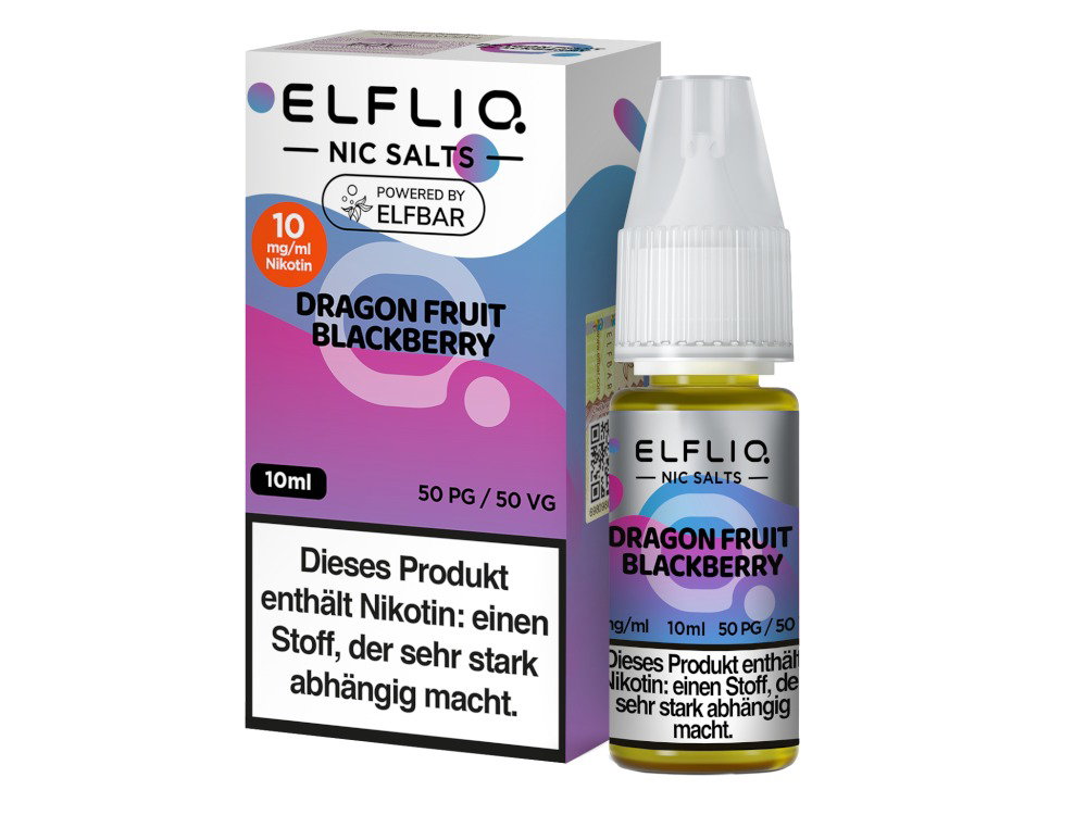ELFLIQ Dragon Fruit Blackberry Nikotinsalz-Liquid 10 mg/ml