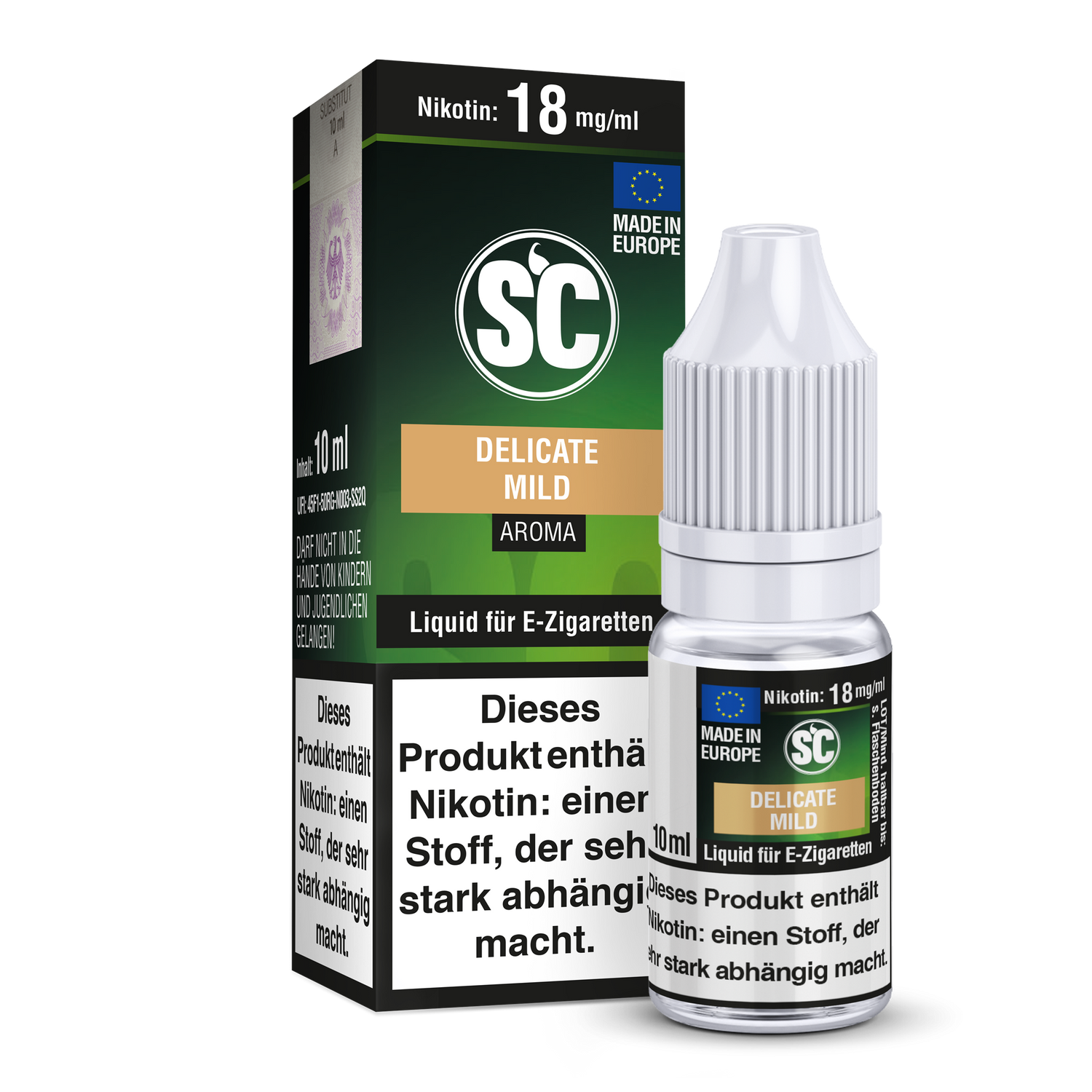 Delicate Mild Tabak E-Liquid