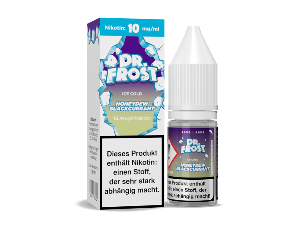 Dr. Frost Ice Cold Nikotinsalz-Liquid Honeydew Blackcurrant