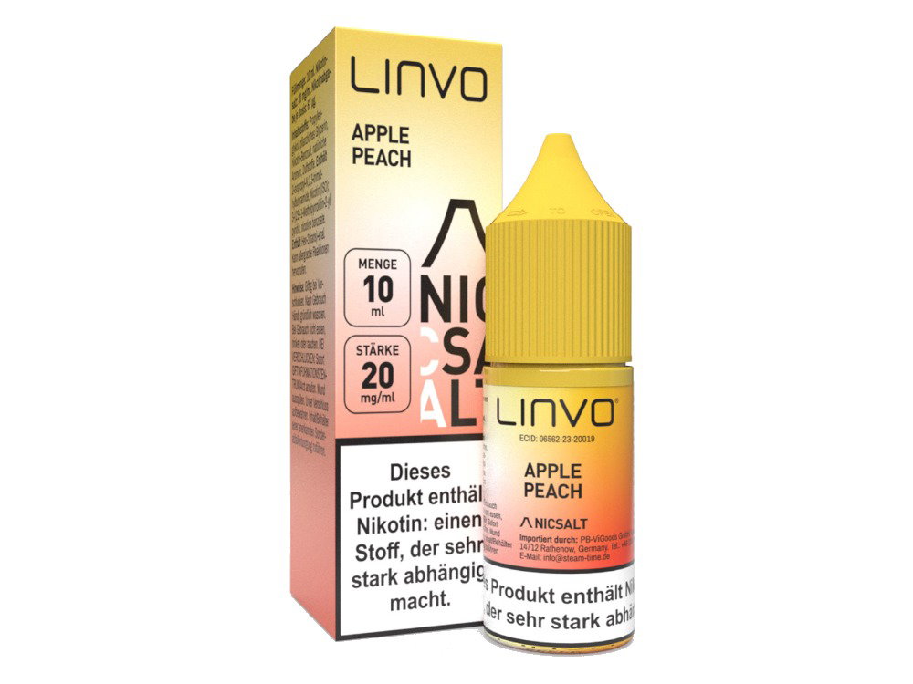 Linvo Nikotinsalz-Liquid Apple Peach 20 mg/ml