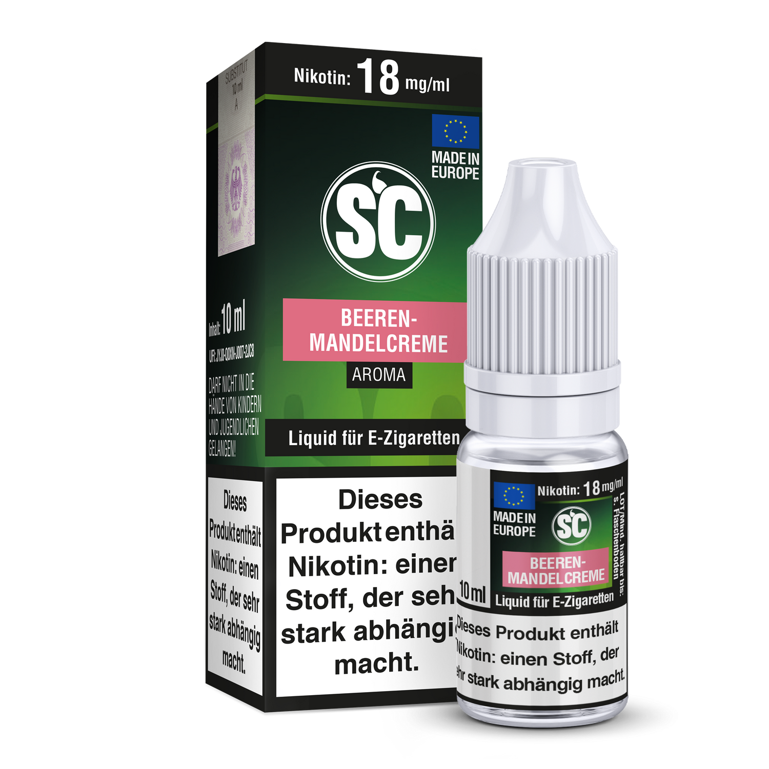 Beeren-Mandelcreme E-Liquid 6 mg/ml