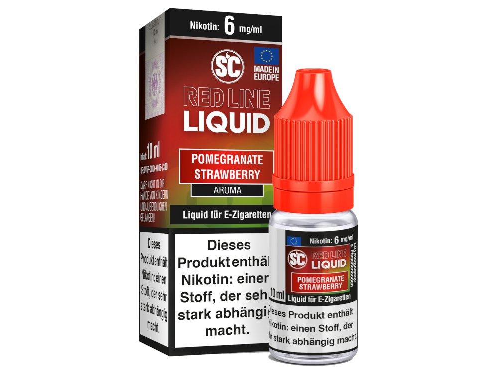 SC Red Line Nikotin Pomegranate Strawberry 6 mg/ml