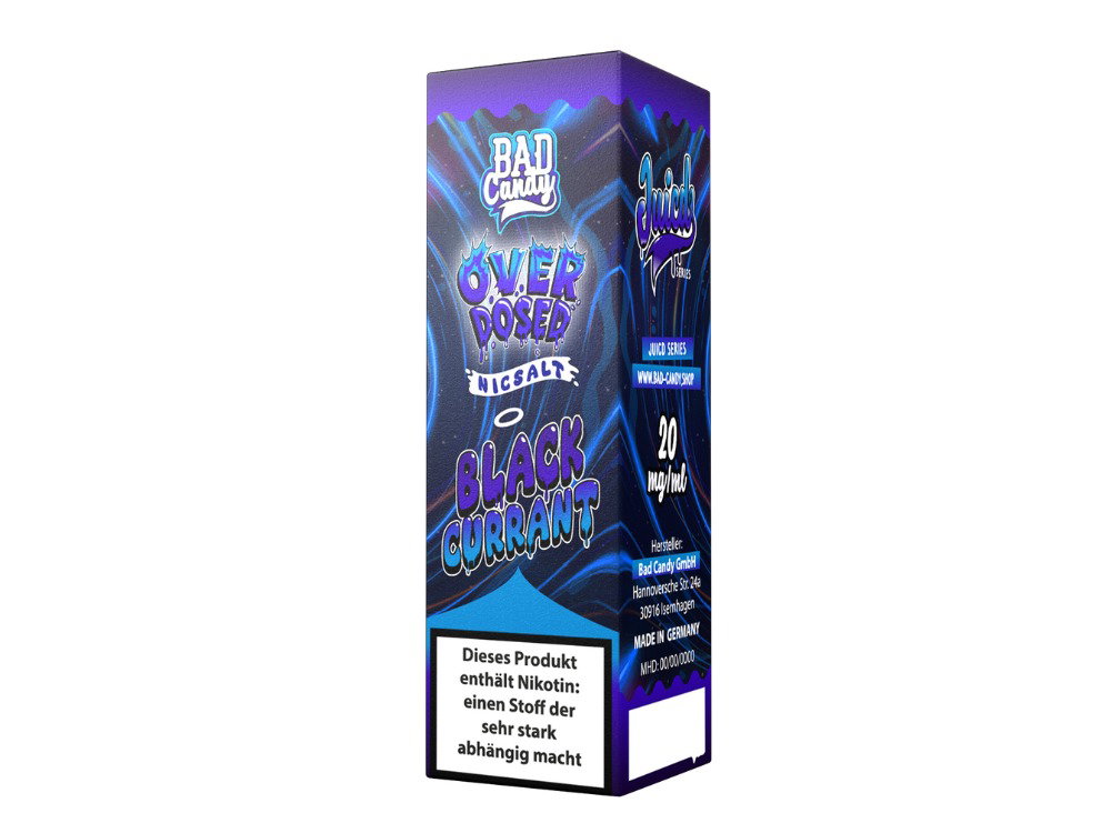 Bad Candy Liquids Juicd Nikotinsalz-Liquid Blackcurrant 10 mg/ml