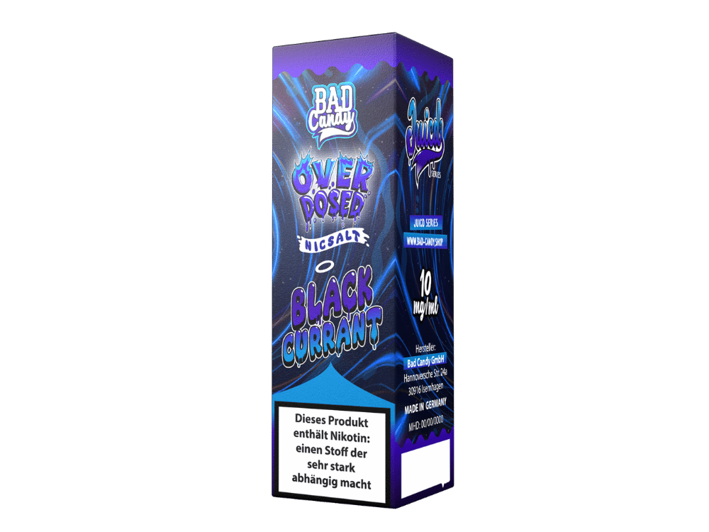 Bad Candy Liquids Juicd Nikotinsalz-Liquid Blackcurrant 10 mg/ml