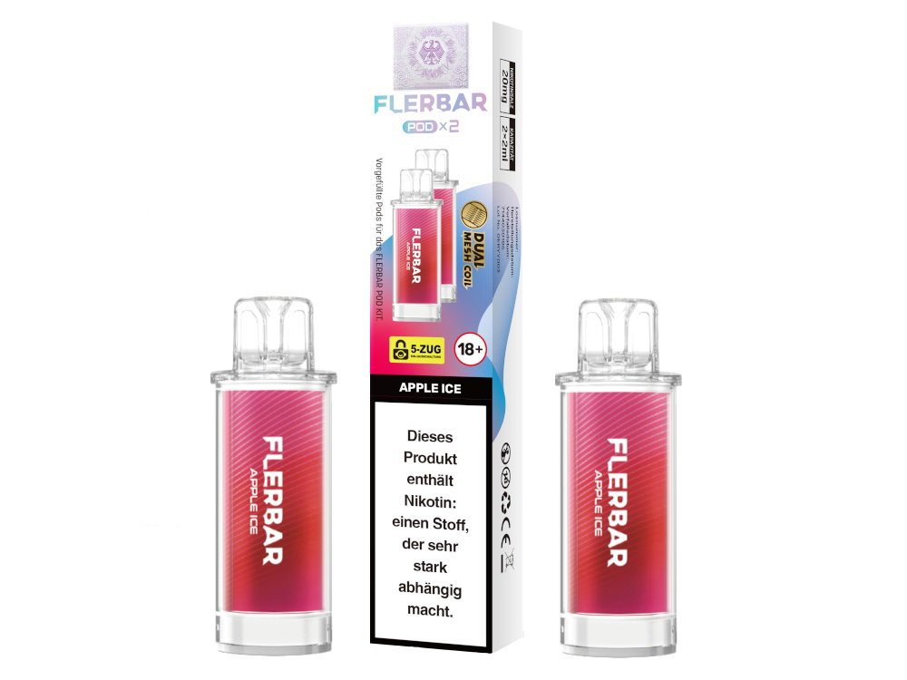 Flerbar POD Prefilled Apple Ice