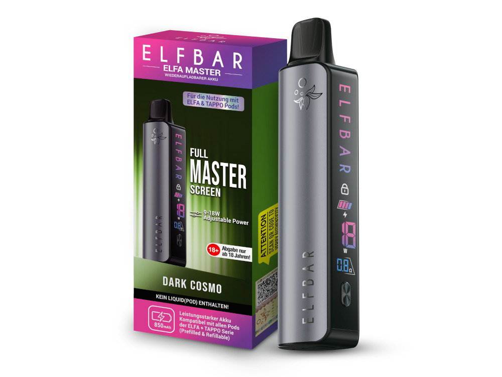 Elfbar Elfa Master Akku 850 mAh Dark Cosmo