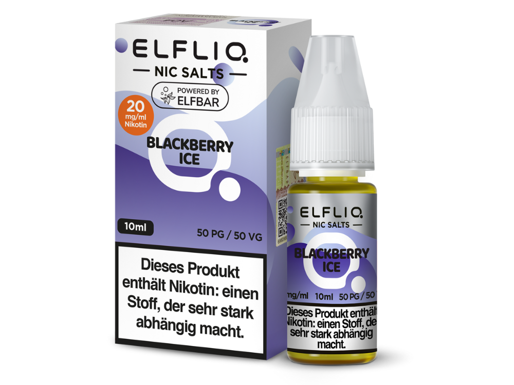 ELFLIQ Blackberry Ice Nikotinsalz-Liquid 20 mg/ml