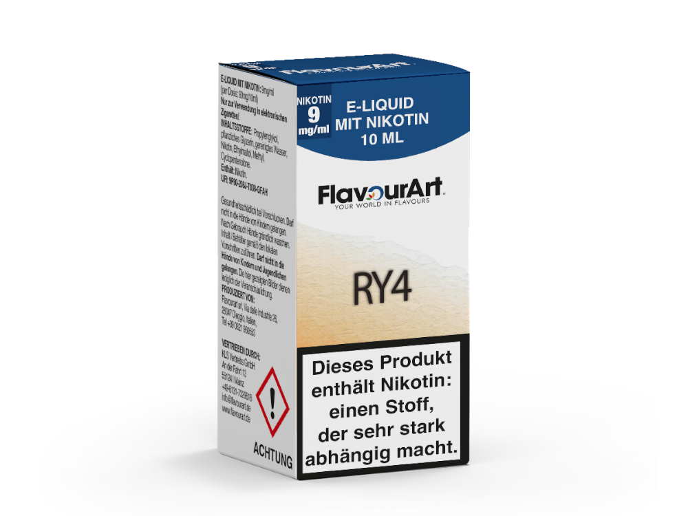 FlavourArt E-Liquid RY4 9 mg/ml