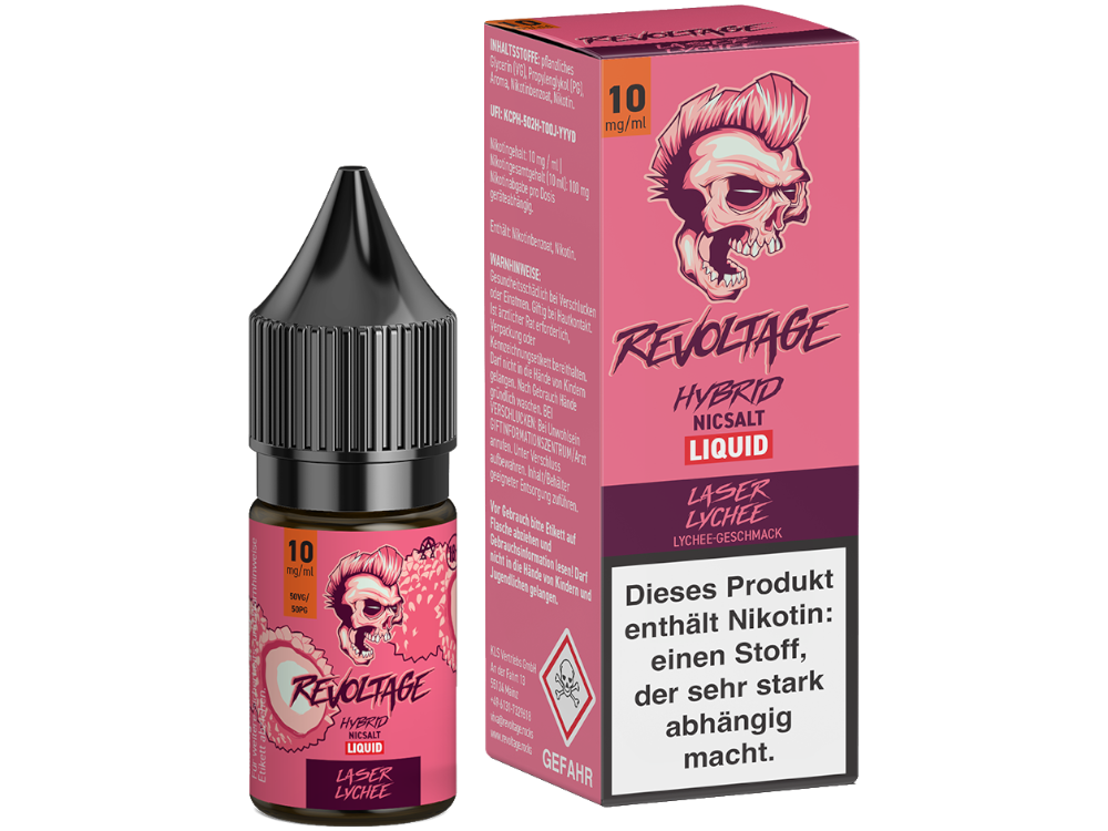 Revoltage Hybrid-Nikotinsalz-Liquid Laser Lychee