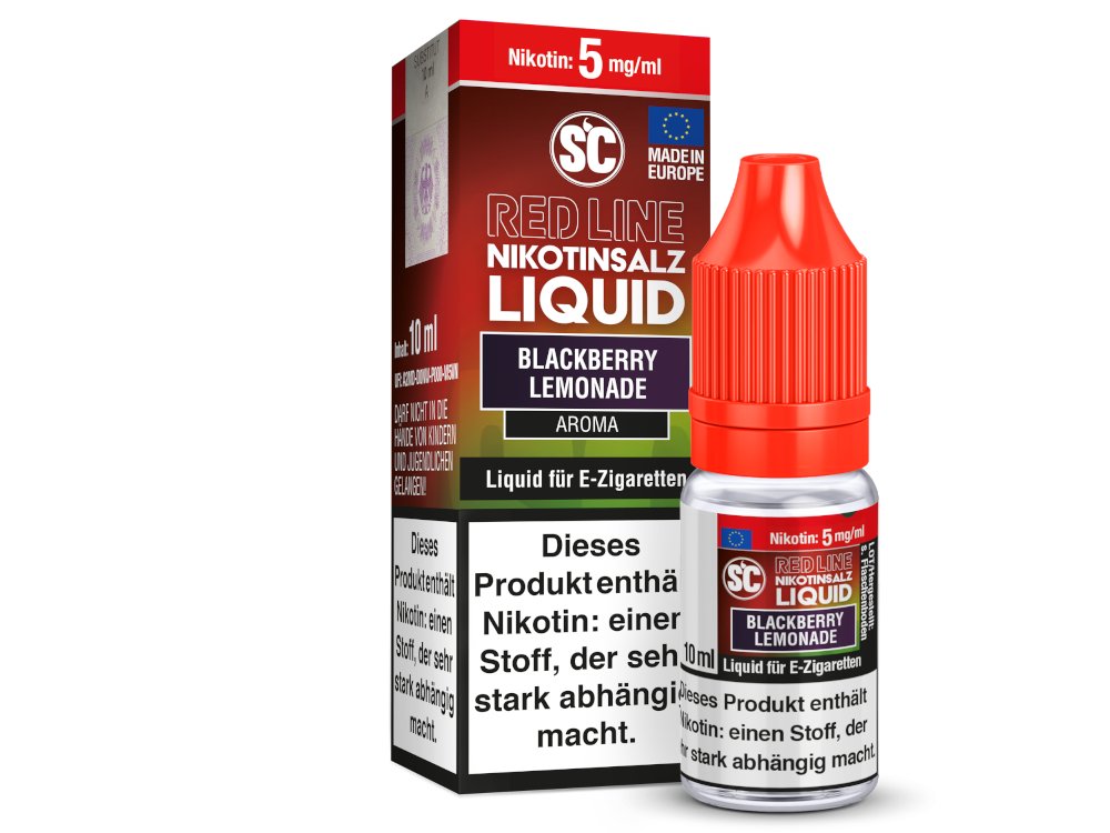 SC Red Line Blackberry Lemonade Nikotinsalz 5 mg/ml