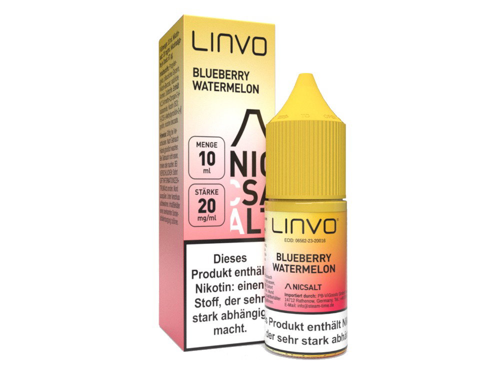 Linvo Nikotinsalz-Liquid Blueberry Watermelon 20 mg/ml