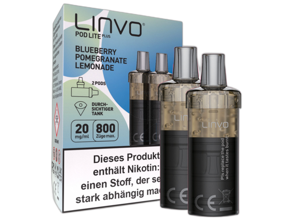 Linvo Pod Lite Plus Cartridge 20 mg/ml Prefilled