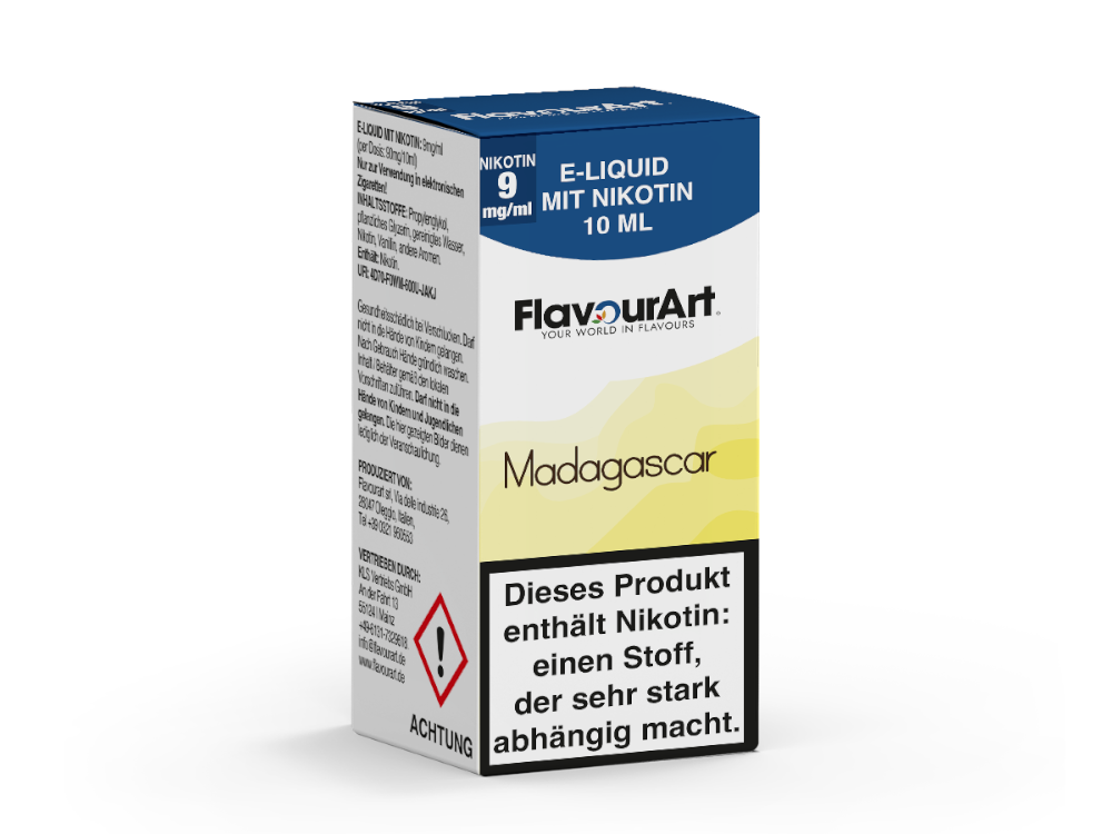 FlavourArt E-Liquid Madagascar 9 mg/ml