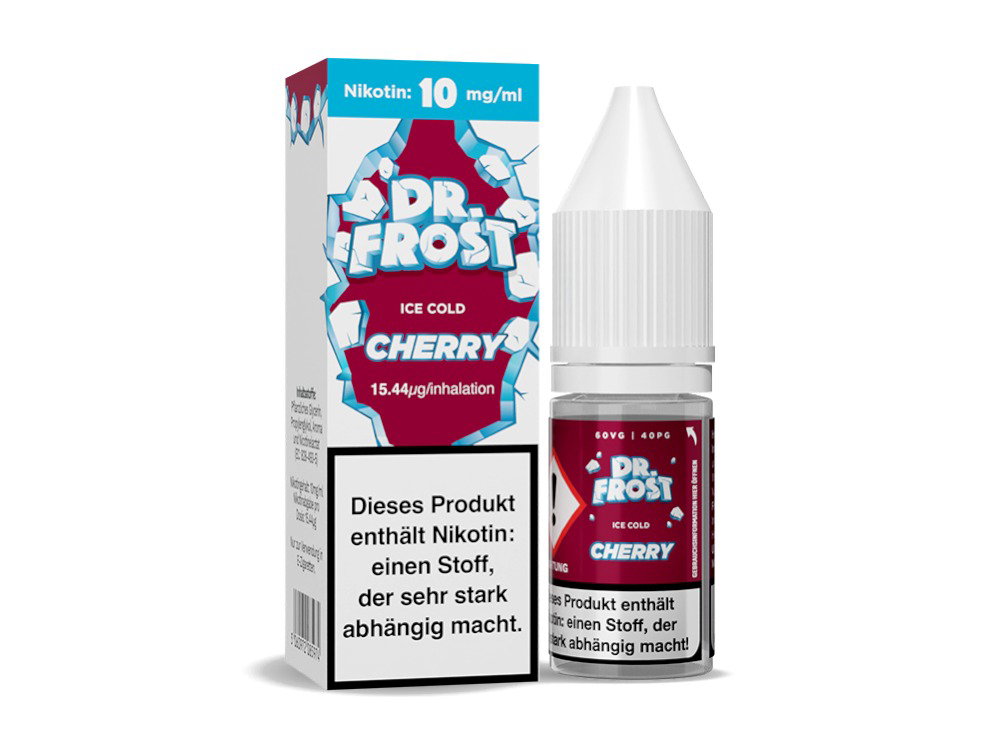 Dr. Frost Ice Cold Nikotinsalz-Liquid Cherry 10 mg/ml
