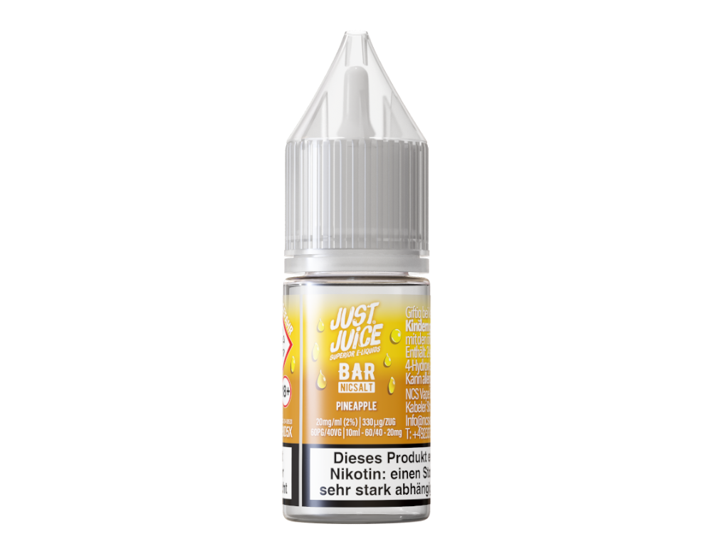 Just Juice Bar Nikotinsalz-Liquid Pineapple