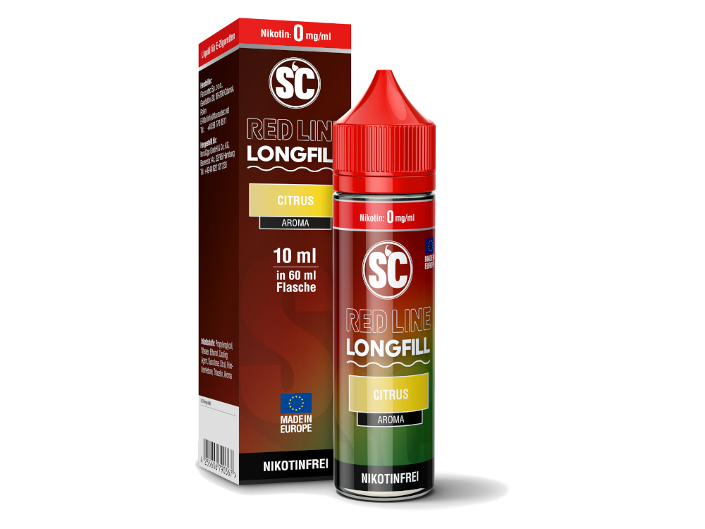 SC Red Line Longfill 10 ml Citrus