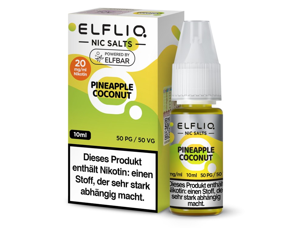 ELFLIQ Pineapple Coconut Nikotinsalz-Liquid 20 mg/ml