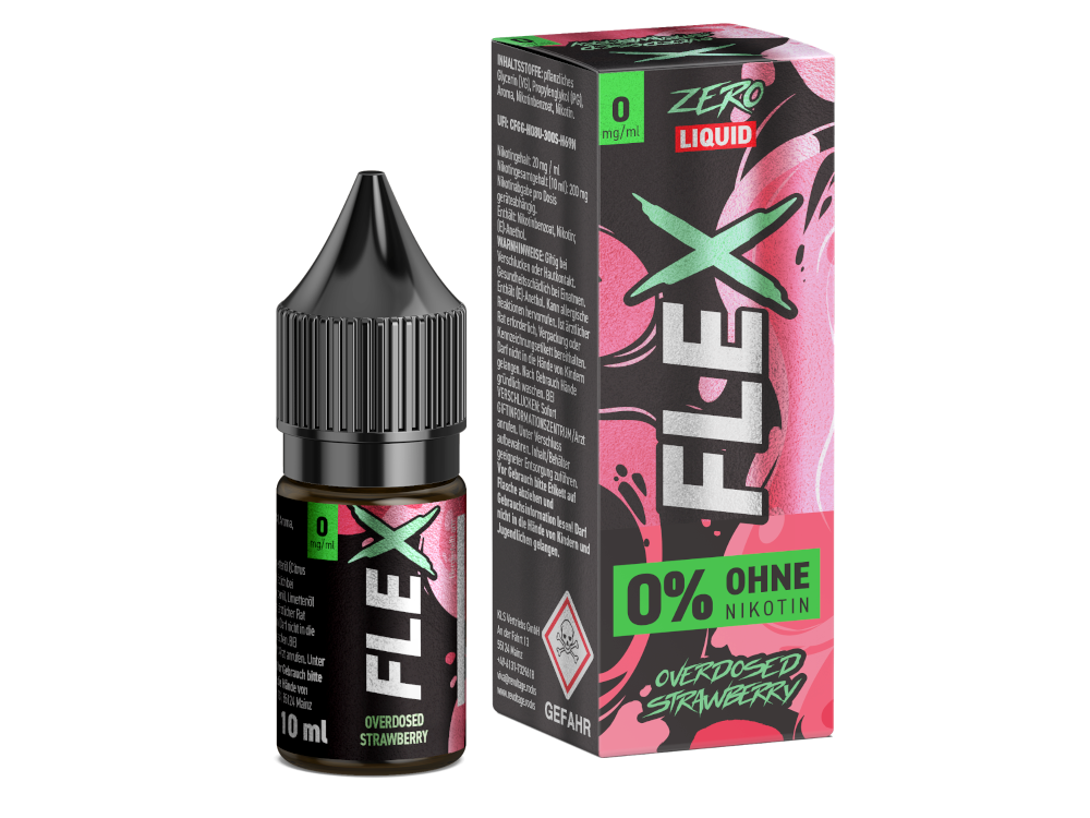 Revoltage FLEX Nikotinsalz-Liquid Strawberry