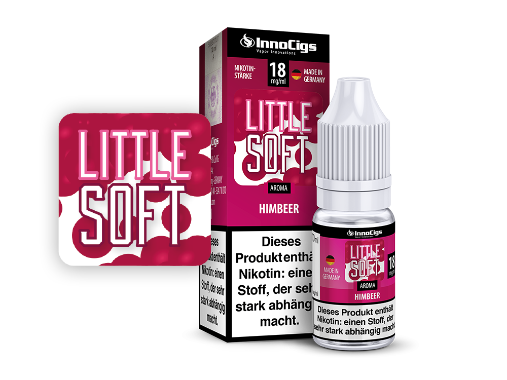 Little Soft Himbeer Aroma E-Liquid 18 mg/ml