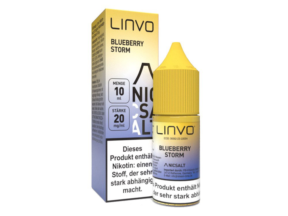 Linvo Nikotinsalz-Liquid Blueberry Storm 20 mg/ml