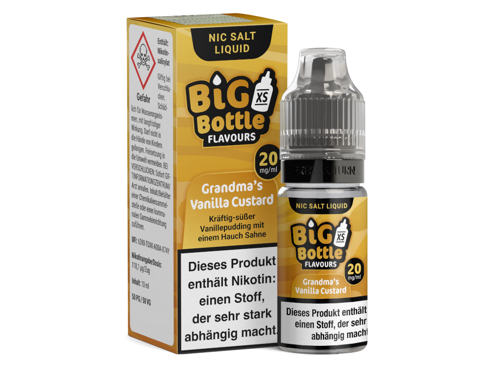 Big Bottle Grandma's Vanilla Custard Nikotinsalz-Liquid 20 mg/ml