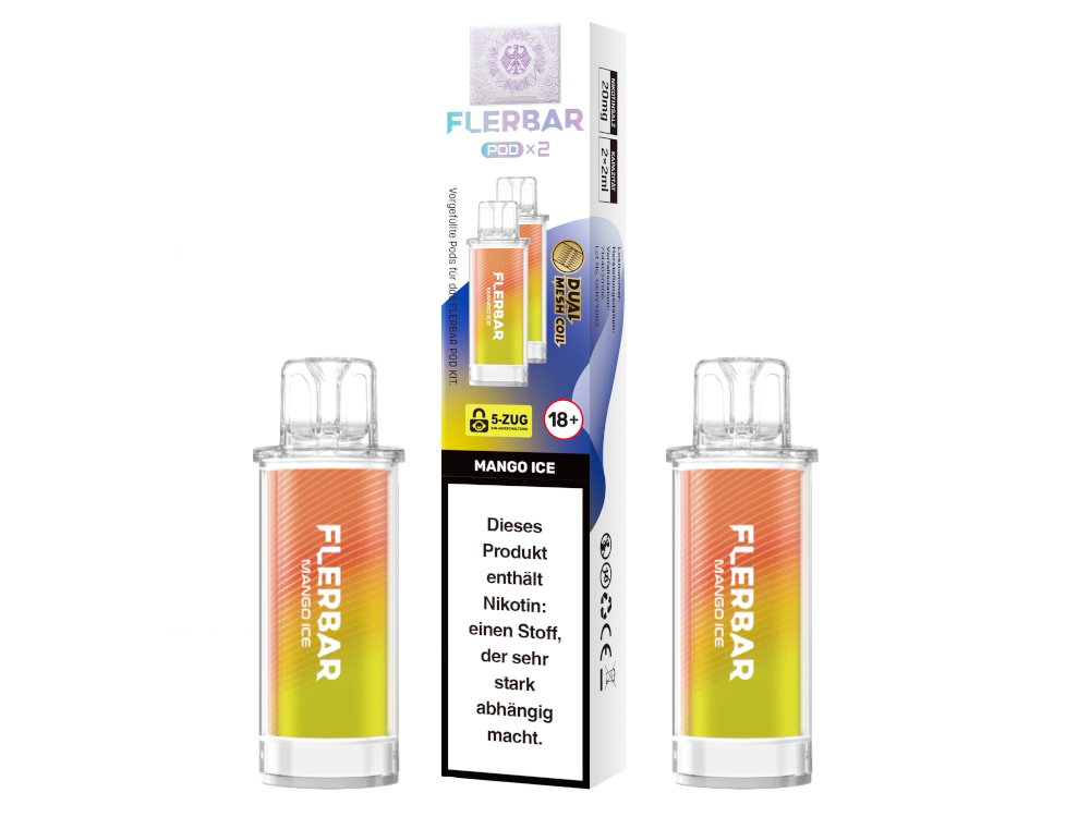 Flerbar POD Prefilled Mango Ice