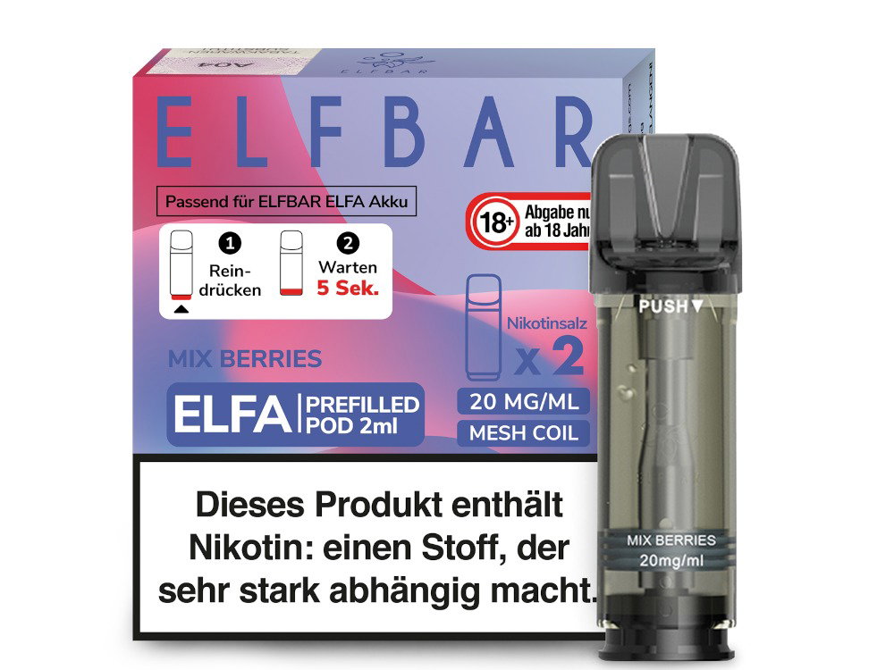 Elfbar Elfa Pod 20 mg/ml Prefilled