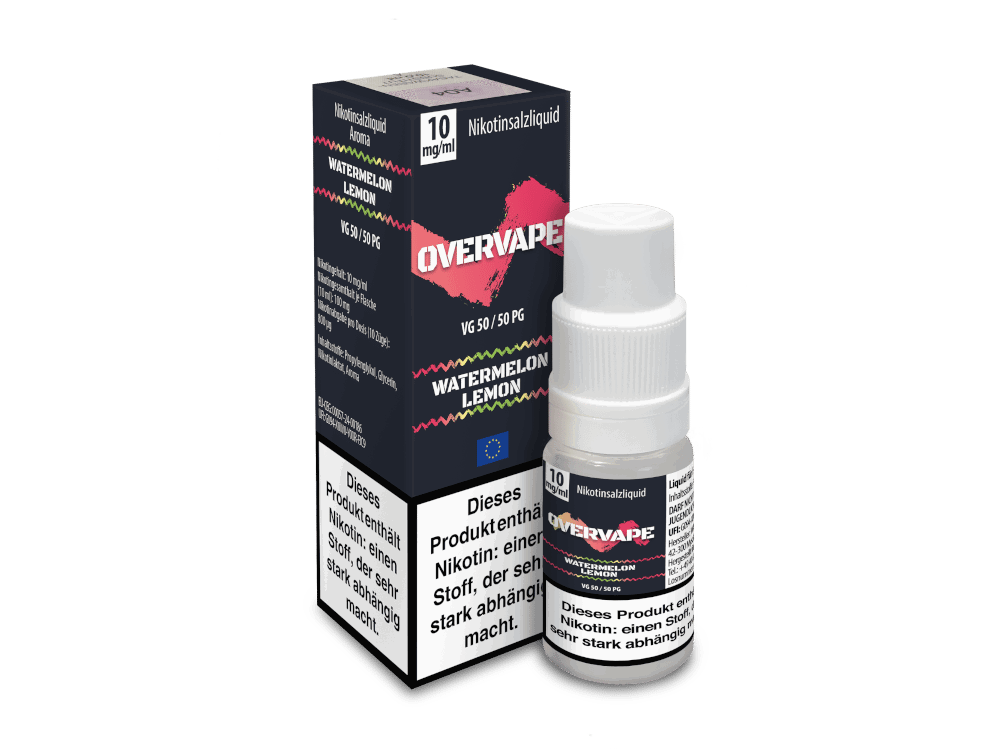 Overvape - Nikotinsalz Liquid - Watermelon Lemon
