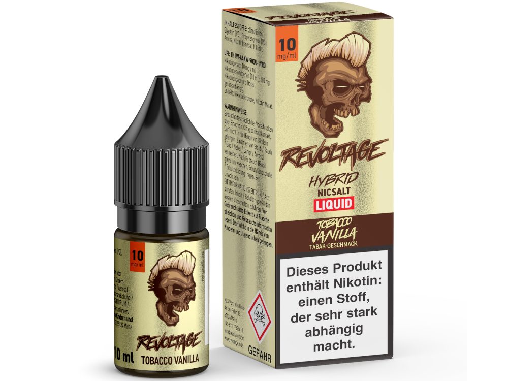 Revoltage Hybrid-Nikotinsalz-Liquid Tobacco Vanilla