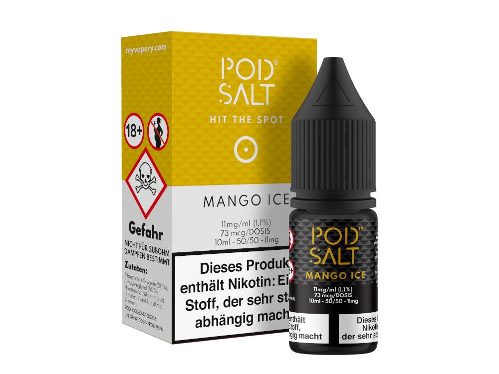 Pod Salt Mango Ice Nikotinsalz-Liquid