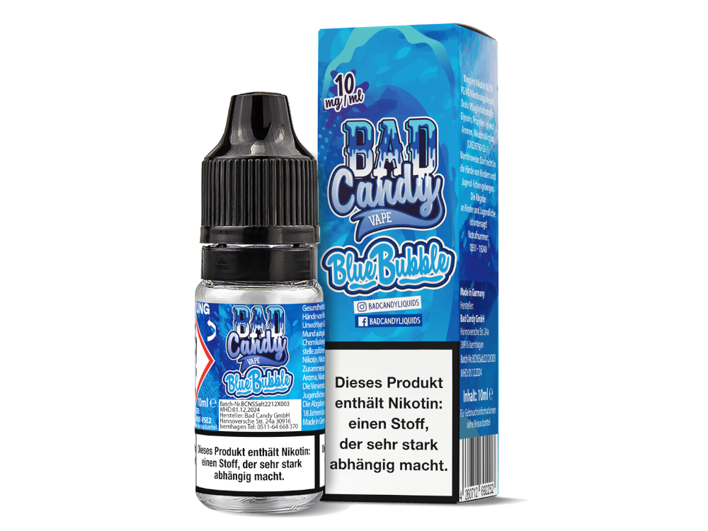 Bad Candy Liquids Blue Bubble Nikotinsalz-Liquid