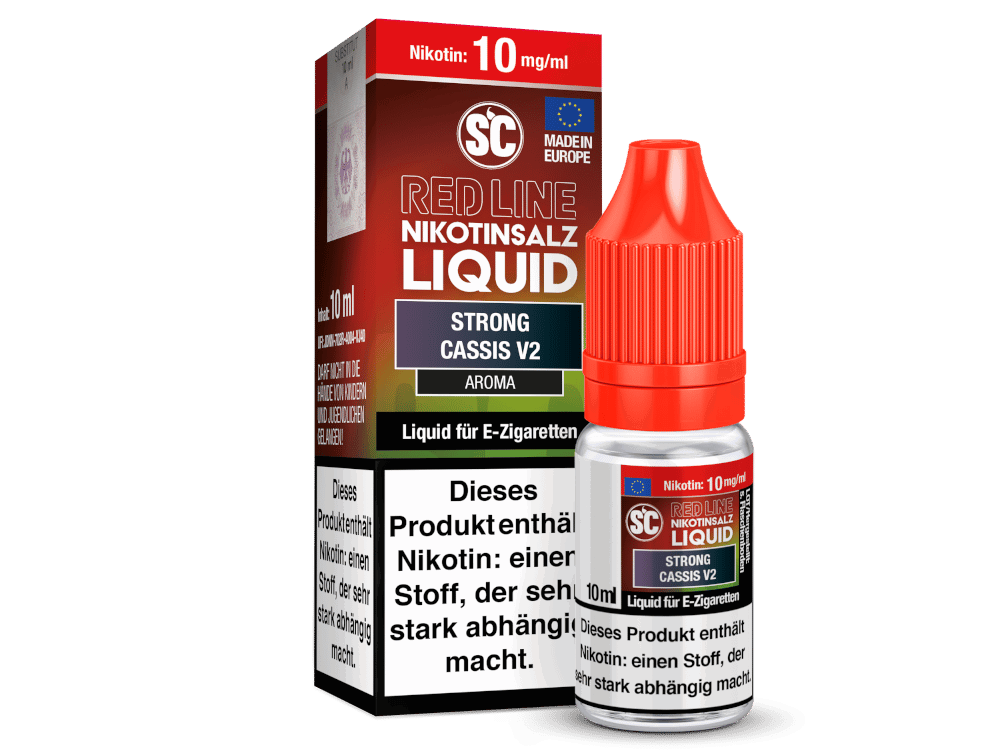 SC - Red Line - Strong Cassis V2 - Nikotinsalz Liquid