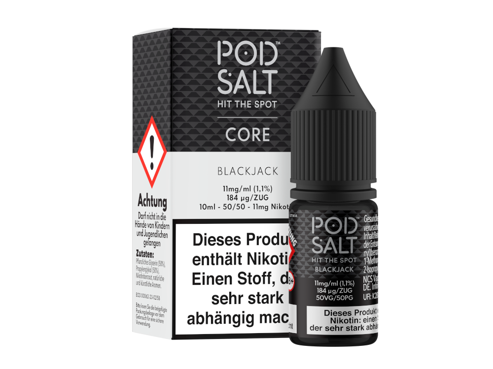 Pod Salt Core Nikotinsalz-Liquid Blackjack