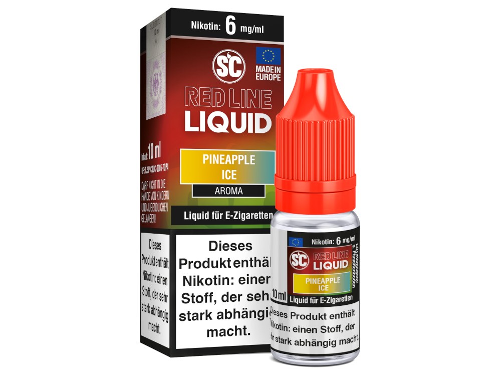 SC Red Line Nikotin Pineapple Ice 6 mg/ml