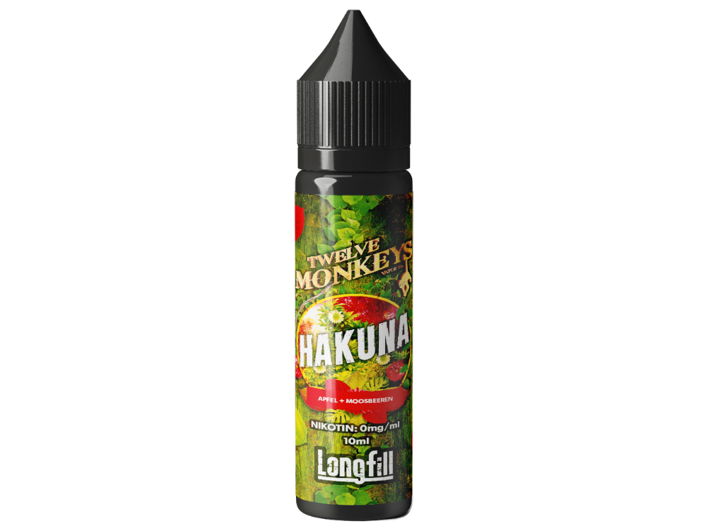 Twelve Monkeys Longfill 10 ml Hakuna