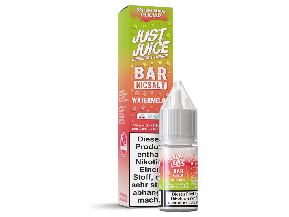 Just Juice Bar Nikotinsalz-Liquid Watermelon