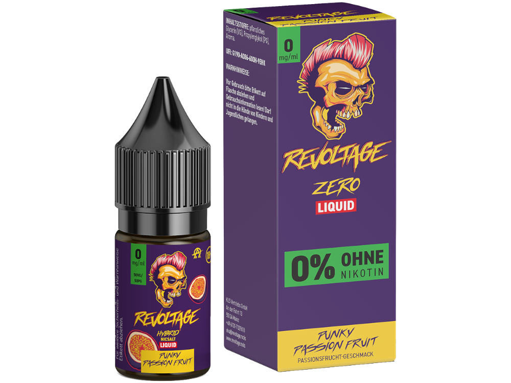 Revoltage Hybrid Liquid Punky Passion Fruit 0 mg/ml