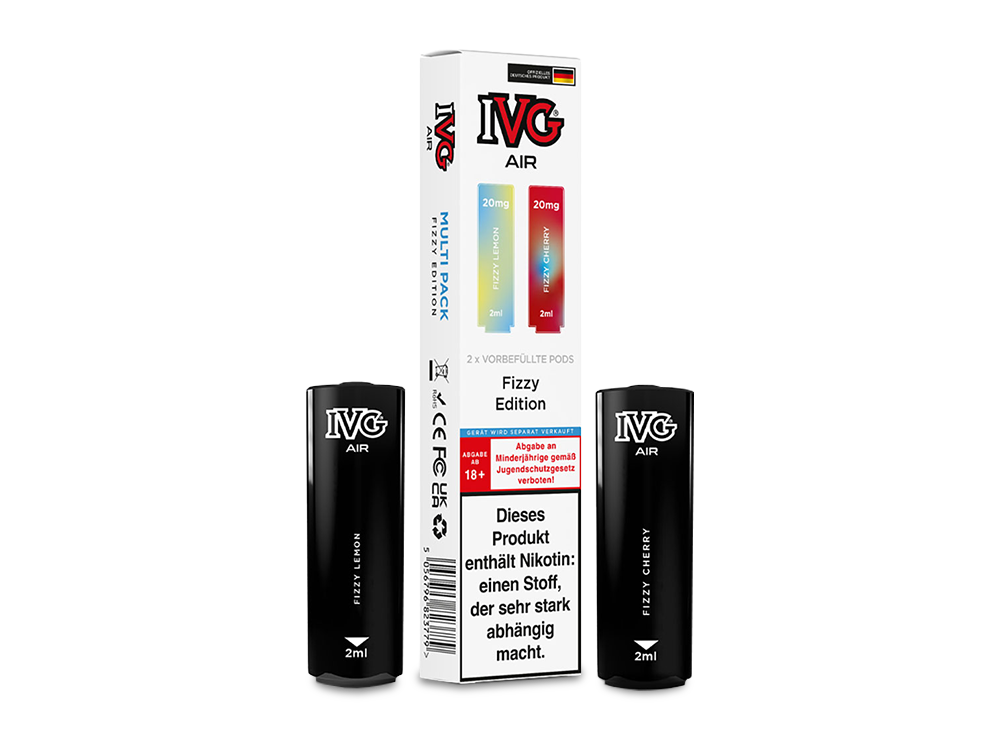 IVG AIR Pod Multi Flavour Edition Prefilled Fizzy Edition 20 mg/ml